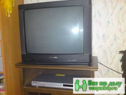Телевизор + DVD за 3 000 руб