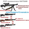 PCP пневматика Hatsan BT65 elite, Hatsan BT65 SB elite, Hatsan BT65 RB elite, Hatsan BT65 RB, Hatsan