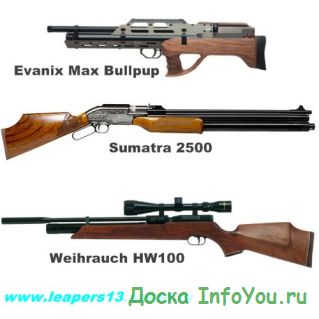 Эффективная охота с пневматикой, пневматические винтовки для охоты, Evanix, Sumatra 2500