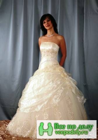 Недорогое свадебное платье за 10 000 руб