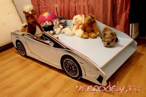 Кровать-автомобиль, кроватка, манеж, люлька, сыну за 6 500 руб. 