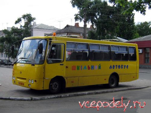 Школьные автобусы Isuzu-Богдан.